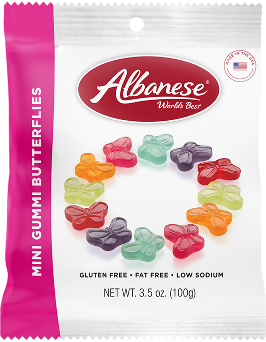 Albanese Mini Gummi ButterFlies