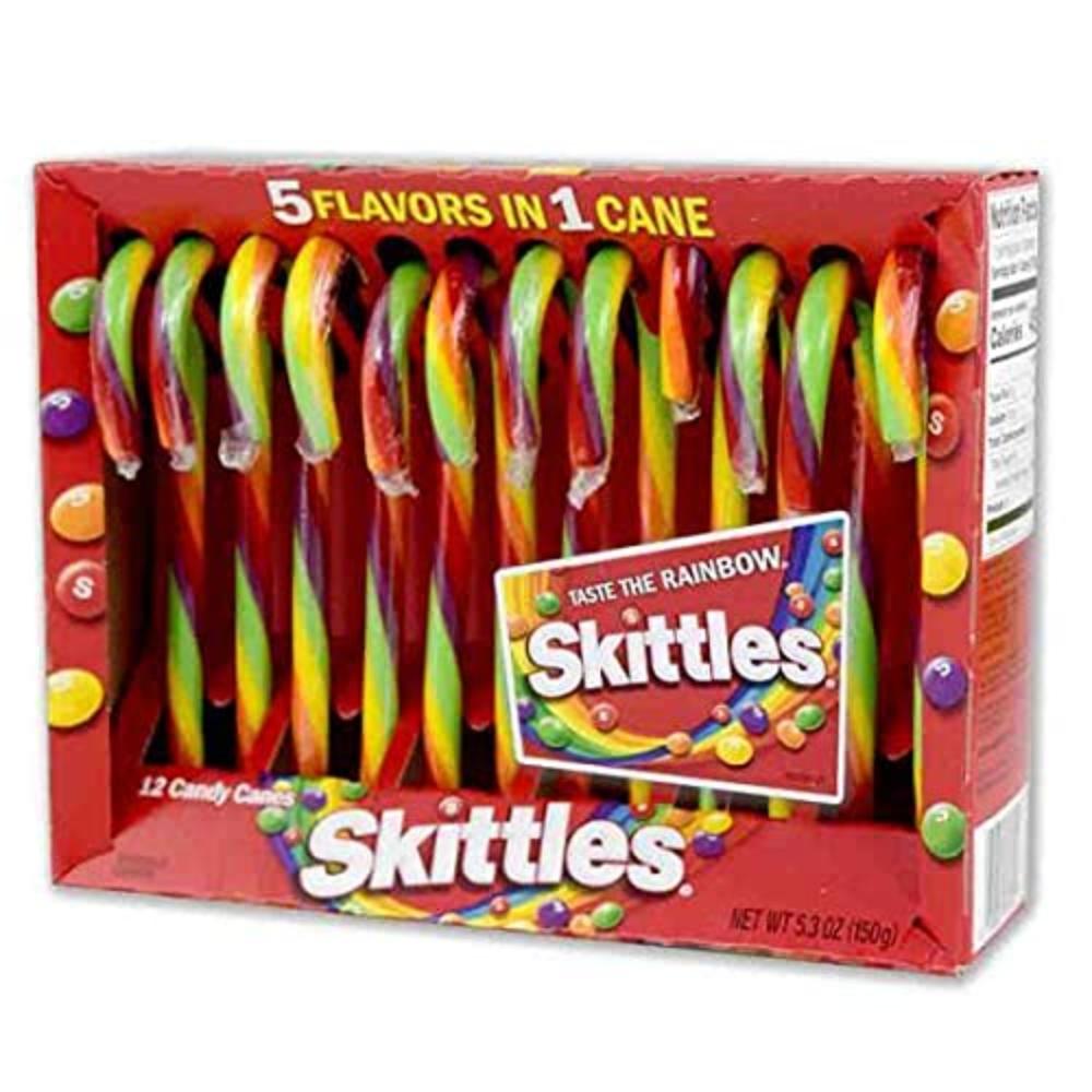 Skittles 12 Candy Canes