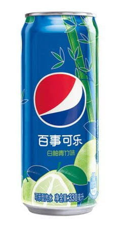 Pepsi Bamboo White Grapefruit 330ml China