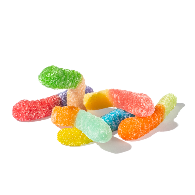 Albanese 12 flavor sour mini worms