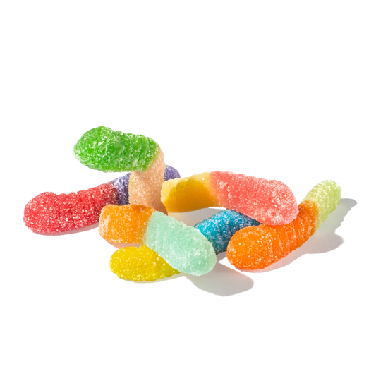 Albanese 12 flavor sour mini worms