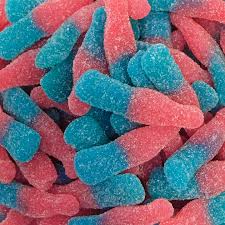 Sour BubbleGum Bottles 100 GR