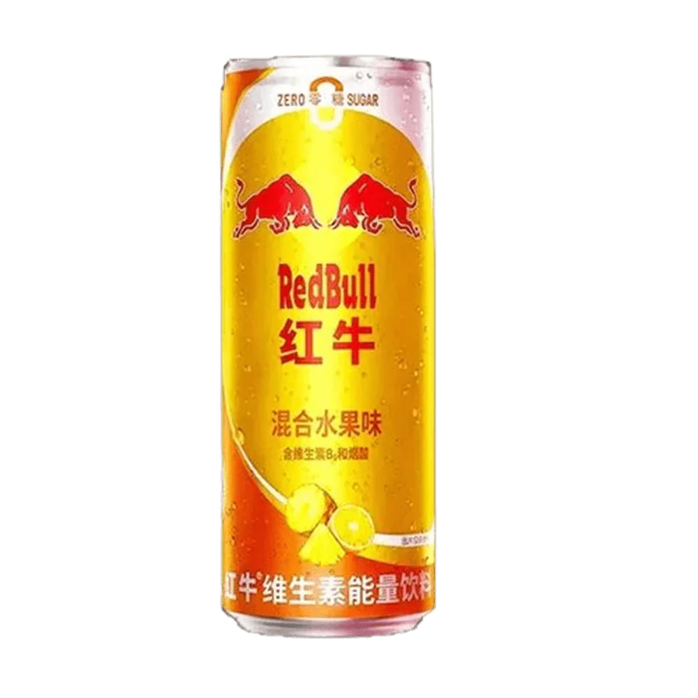 Red Bull Energy Drink Mixed Fruit Flavor (China)