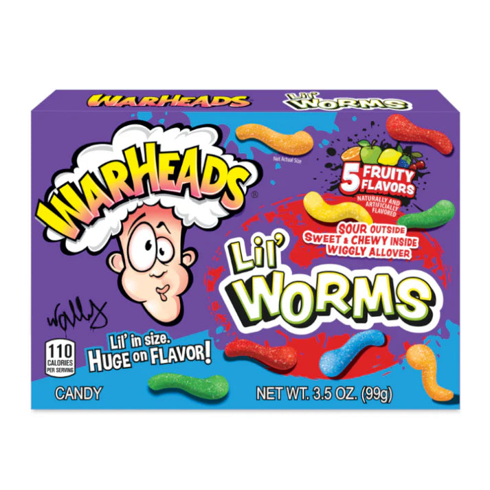 Warheads Lil' Worms Theater Box