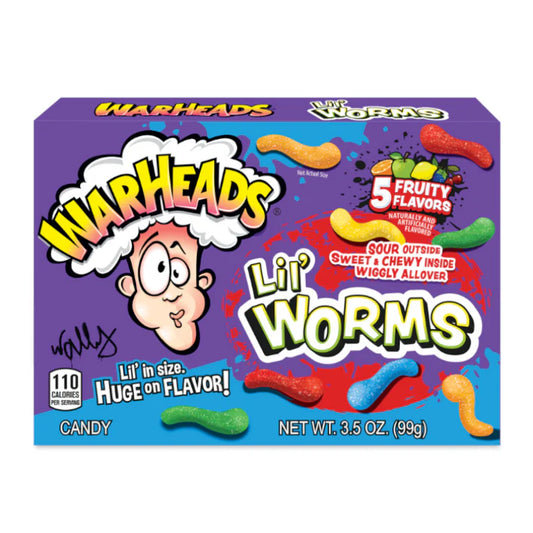 Warheads Lil' Worms Theater Box