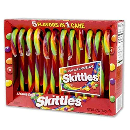 Skittles 12 Candy Canes