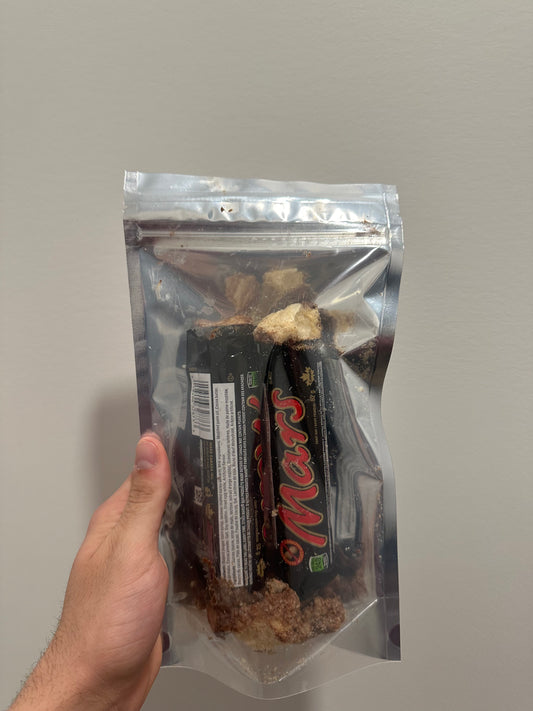 Freeze dried mars bar