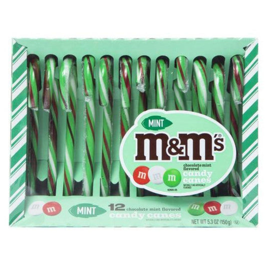 M&M's 12 Candy Canes